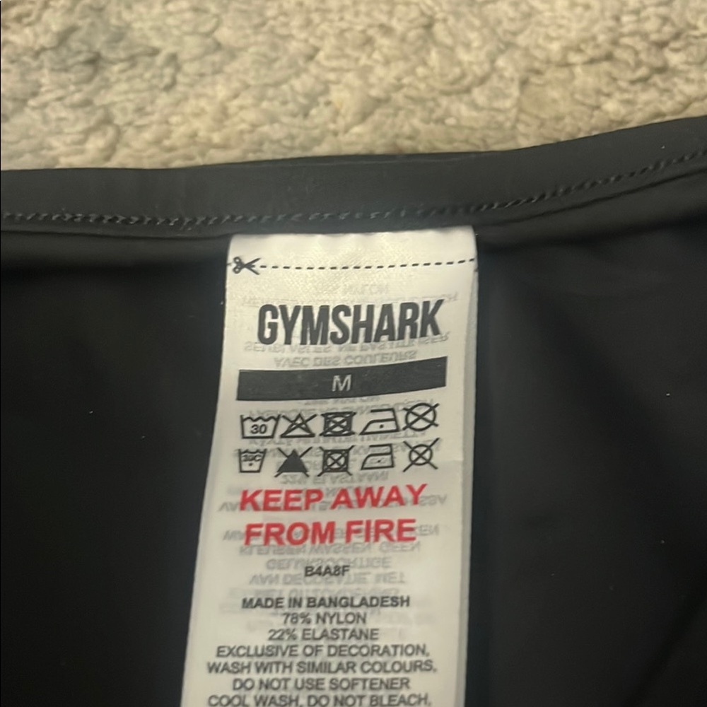 Gymshark Black Long sleeve